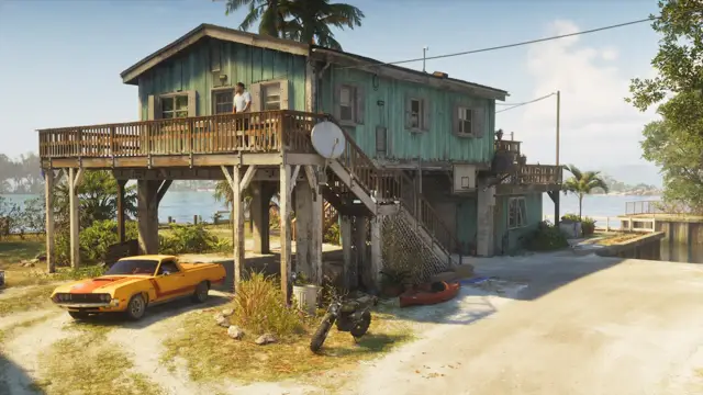 GTA 6: vice city e leonida (imagem oficial da Rockstar Games)