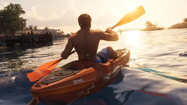 GTA 6: vice city e leonida (imagem oficial da Rockstar Games)