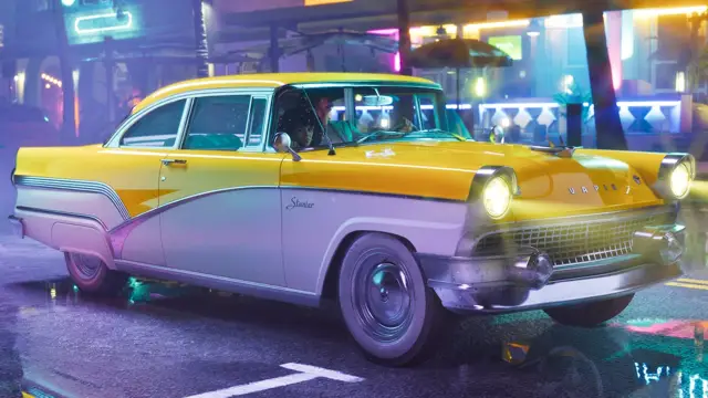GTA 6: carros e veículos (imagem oficial da Rockstar Games)